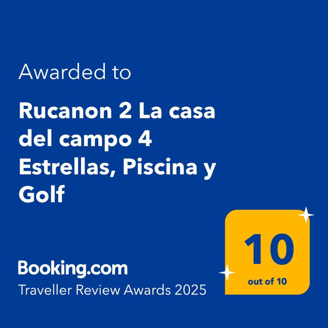Rucanon 2 La Casa Del Campo 4 Estrellas, Piscina Y Golf Montánchez 外观 照片